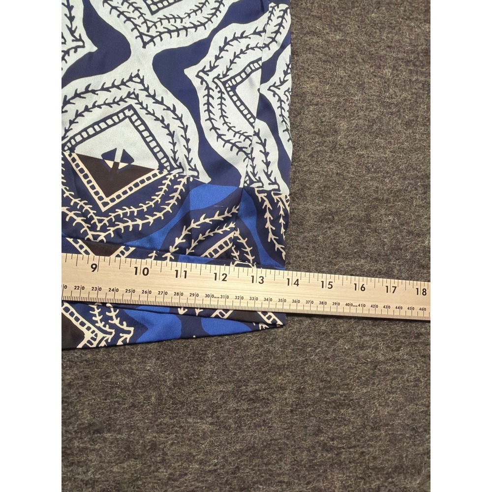 Alexis Robbie Romper Santorini Long Sleeve Blue Geometric Print Kimono Sleeves - Picture 11 of 13
